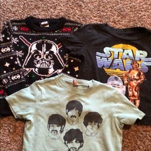 3t boys Star Wars and the Beatles